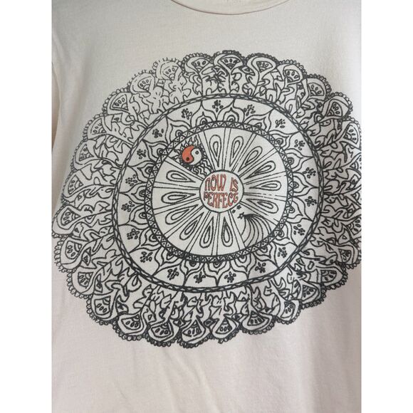 Bliss and Mischief BAM Graphic Short Sleeve Tee Top Now Is Perfect Women's XS - Picture 2 of 8